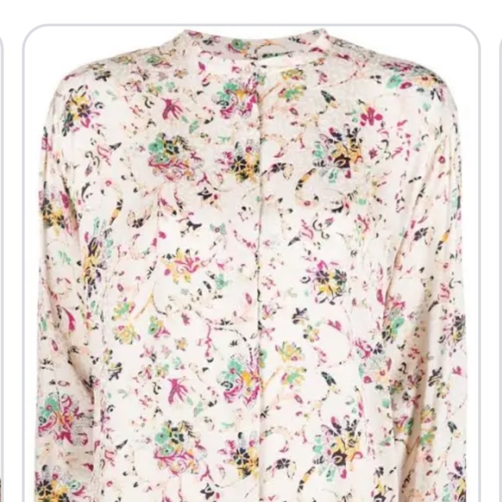 MARANT TOILE‎ Catchell floral-print Blouse